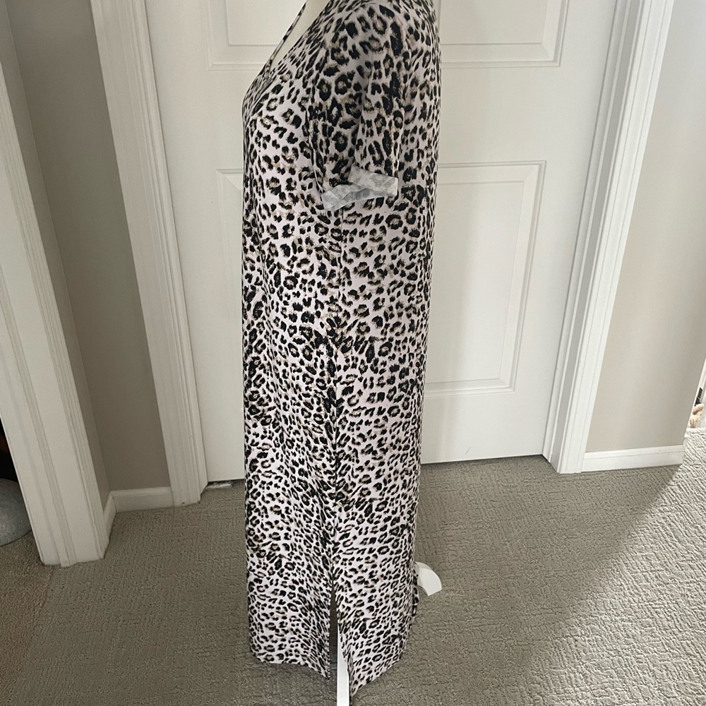 Animal Print Casual Sheath Maxi Dress - Picture 6 of 6
